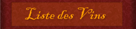Liste des Vins